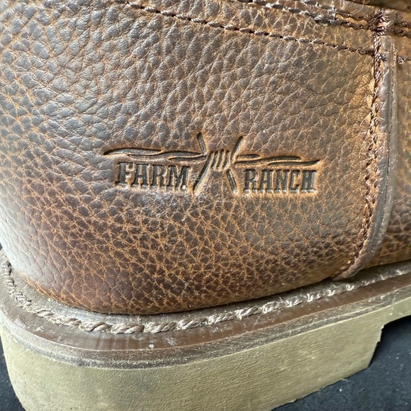 Georgia Boot Brown Leather Men's Boots Size 12 - Picture 3 of 7